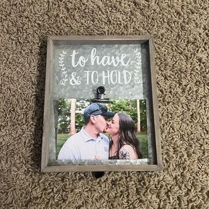 Newlywed Picture Frame for 5x7 Photo
